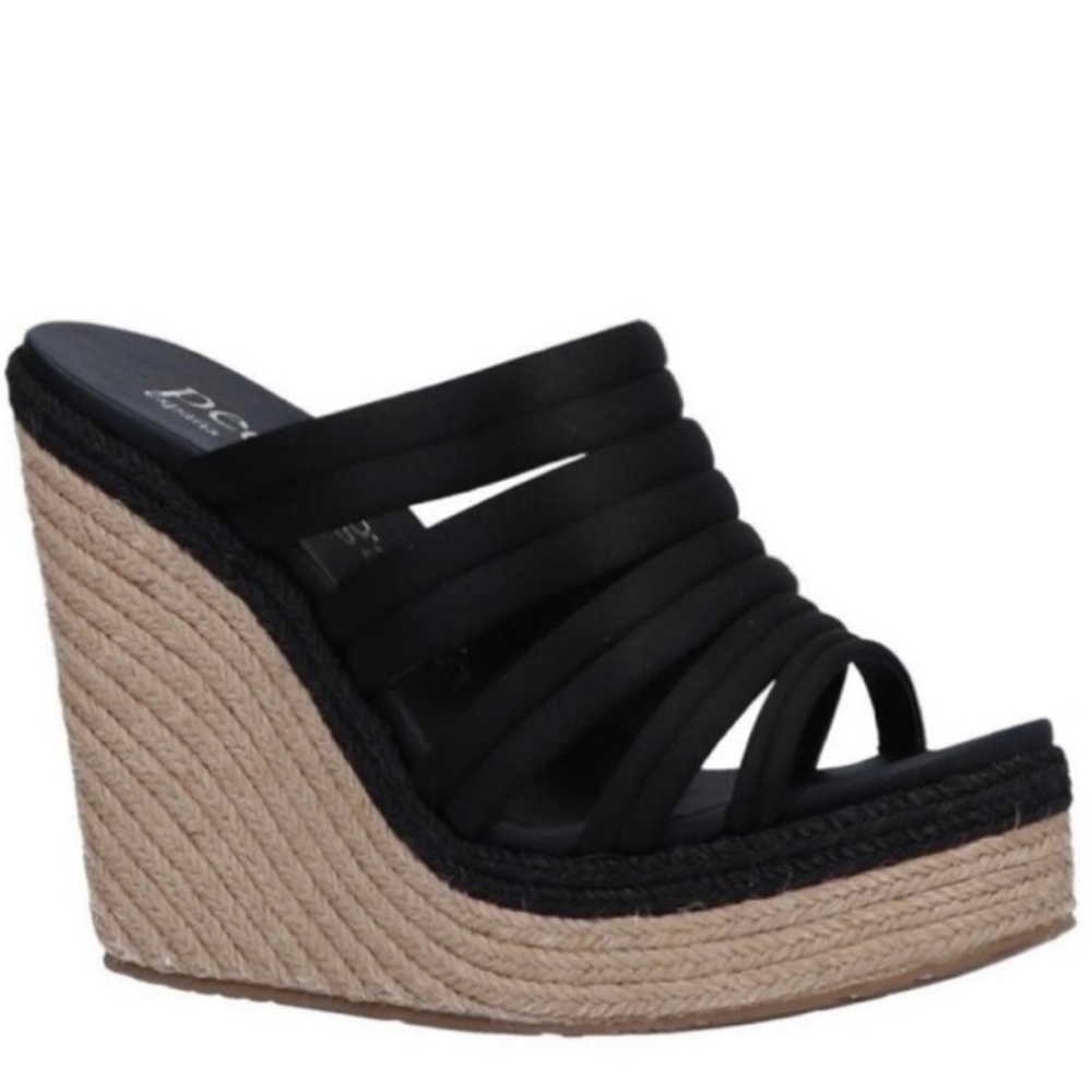 Pedro Garcia Taciana Wedge Mules heel sandal